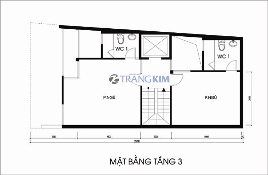 MAT-BANG-TANG-3-Copy Kiến trúc nhà ống 6 tầng - Chú Hùng