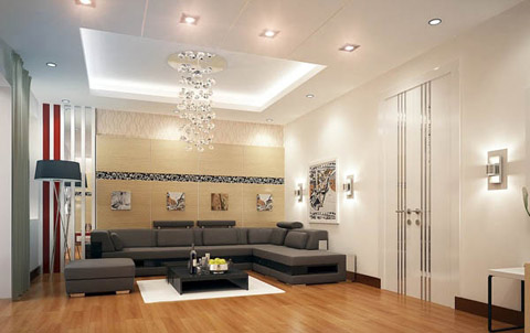 tao-diem-nhan-tren-tuong-phong-khach22 Trang trí phòng khách bằng cách tạo điểm nhấn trên tường