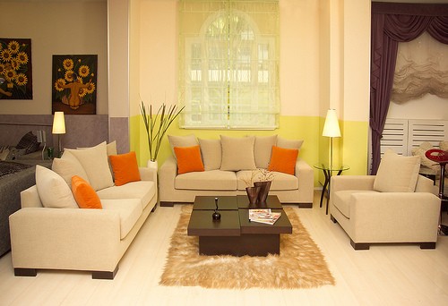 phong-khach-mau-sac-nghe-thuat-2 Phòng khách - không gian nghệ thuật với những sắc màu