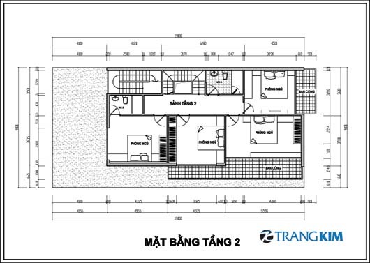 Kiến trúc biệt thự 4 tầng hiện đại - Ông Thuận tang-2 Kiến trúc biệt thự 4 tầng hiện đại - Ông Thuận