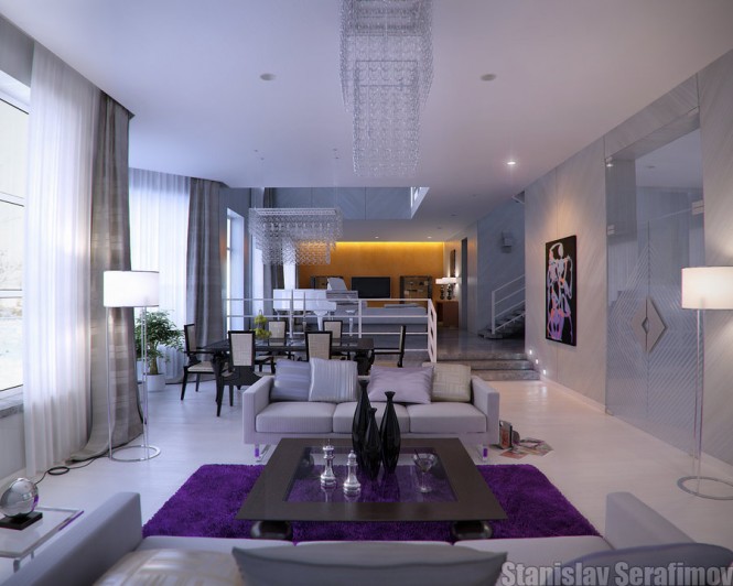 An-tuong-voi-mau-decor-phong-khach-hien-dai-1 Ấn tượng với thiết kế phòng khách hiện đại