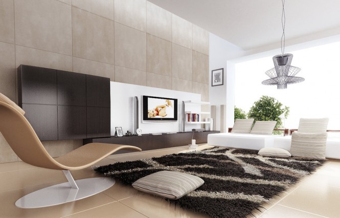 An-tuong-voi-mau-decor-phong-khach-hien-dai-3 Ấn tượng với thiết kế phòng khách hiện đại