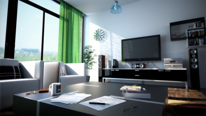 An-tuong-voi-mau-decor-phong-khach-hien-dai-8 Ấn tượng với thiết kế phòng khách hiện đại