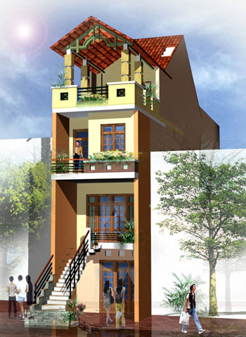 mattien11 Tạo thẩm mỹ cho mặt tiền ngôi nhà