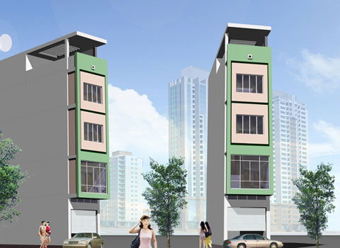 mattien21 Tạo thẩm mỹ cho mặt tiền ngôi nhà