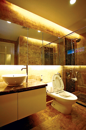 he thong chieu sang2 Mẫu nhà hợp lí với diện tích 110m2