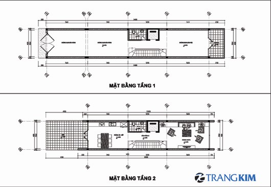 kien-truc-nha-ong-4-tang-mat-bang-tang-1-2 Thiết kế Kiến trúc nhà ống 4.5 tầng - Chú Sơn
