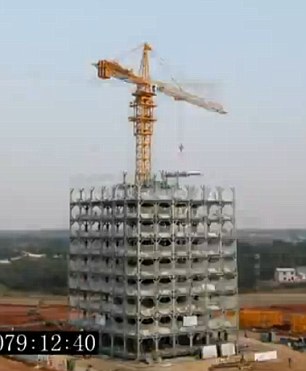 Trung Quốc xây khách sạn 30 tầng trong vòng 15 ngày ark hotel 15 ngay khampha giaoducvietnam4 Trung Quốc xây khách sạn 30 tầng trong vòng 15 ngày