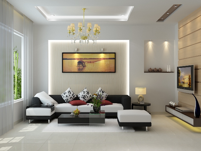 Sắp xếp phòng khách hợp phong thủy Sắp xếp phòng khách hợp phong thủy