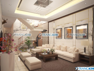 Thiết kế nội thất nhà ống 3 tầng – Chị Vân Thiết kế nội thất nhà ống 3 tầng – Chị Vân