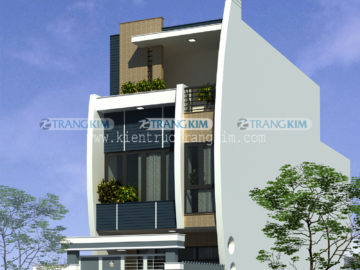 Thiết kế nhà ống 3 tầng đẹp, hiện đại Thiết kế nhà ống 3 tầng đẹp, hiện đại