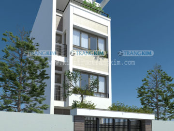 Thiết kế nhà ống 4 tầng hiện đại Thiết kế nhà ống 4 tầng hiện đại