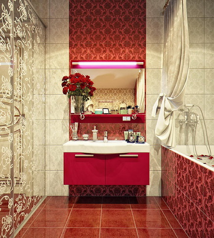 Phòng tắm: sự kết hợp giữa vintage và hiện đại - Archi