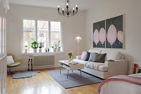 36 m2 tươi sáng cho cô nàng độc thân 36 m2 tươi sáng cho cô nàng độc thân - Archi