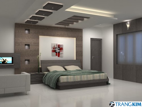 Phòng ngủ tinh tế với nội thất gỗ 4