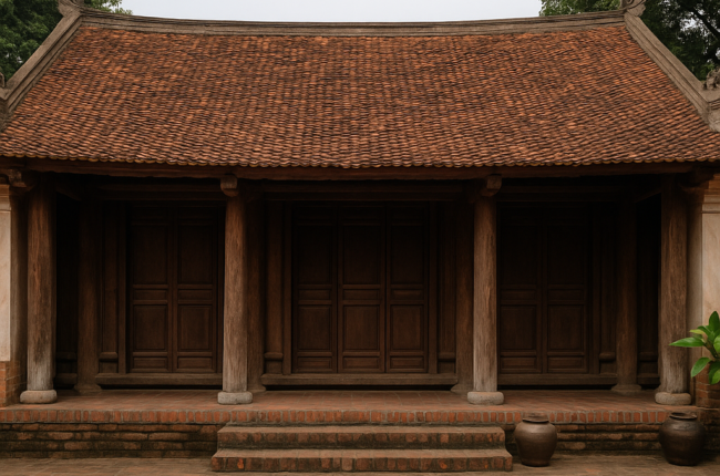 Loại nhà và cách bố trí nhà ở truyền thống của người Kinh