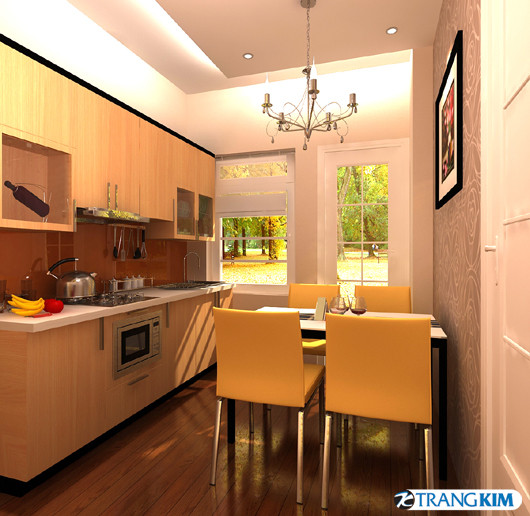 Thiết kế nội thất căn hộ chung cư 40m2 đẹp, gọn mà rẻ 6