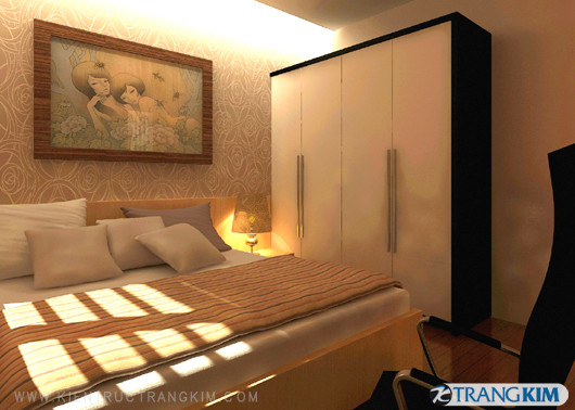 Thiết kế nội thất căn hộ chung cư 40m2 đẹp, gọn mà rẻ 8