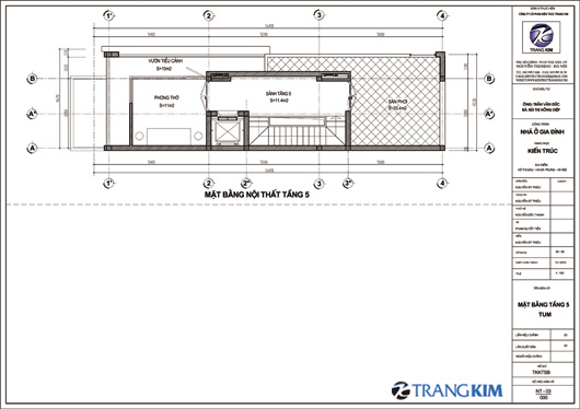 Mặt bằng tầng 5 1 Mặt bằng tầng 5 1