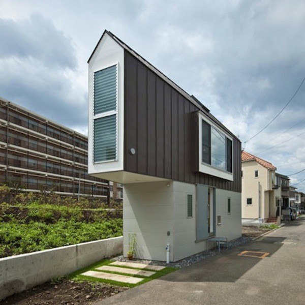 2. Kiến trúc nhà đẹp diện tích nhỏ tại Horinouchi, Suginami,Tokyo 1