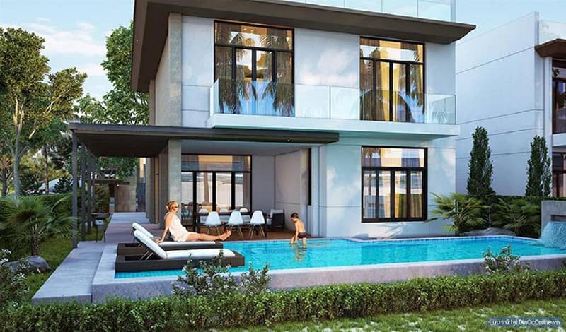 Tích hợp không gian xanh và tiện ích nội khu 1 Biệt thự biển