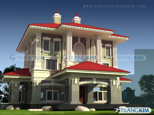 Mẫu nhà biệt thự đẹp của công ty Kiến trúc Trang Kim (p2) 4 Mẫu nhà biệt thự đẹp của công ty Kiến trúc Trang Kim (p2) 4