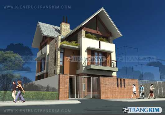 Mẫu nhà biệt thự đẹp của công ty Kiến trúc Trang Kim (p2) 6 Mẫu nhà biệt thự đẹp của công ty Kiến trúc Trang Kim (p2) 6