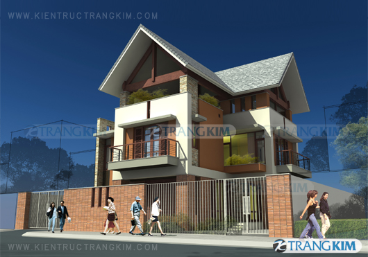 Mẫu nhà biệt thự đẹp của công ty Kiến trúc Trang Kim (p2) 7 Mẫu nhà biệt thự đẹp của công ty Kiến trúc Trang Kim (p2) 7