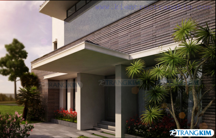 Hình ảnh phối cảnh biệt thự nhà vườn góc 2 1 Hình ảnh phối cảnh biệt thự nhà vườn góc 2 1