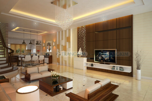 Thiết kế nội thất nhà ống – Hòa Bình