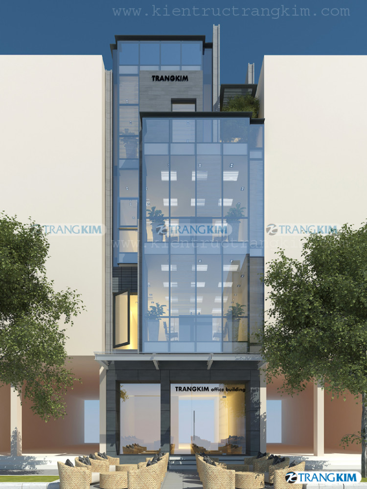 Thiết kế kiến trúc văn phòng kết hợp cà phê 2