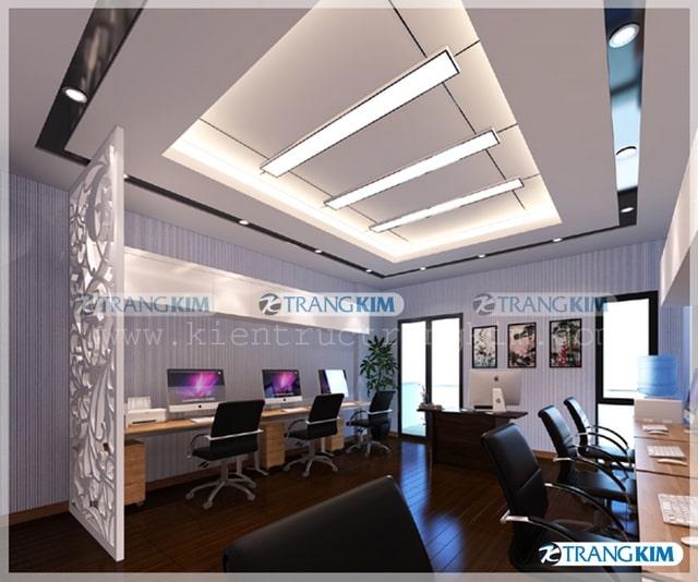 Thiết kế nội thất nhà ống kết hợp văn phòng làm việc – Anh Sơn 8