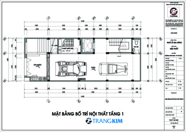 Thiết kế nội thất nhà ống 6 tầng 1 tum – Hà Nội 19