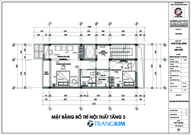 Thiết kế nội thất nhà ống 6 tầng 1 tum – Hà Nội 21