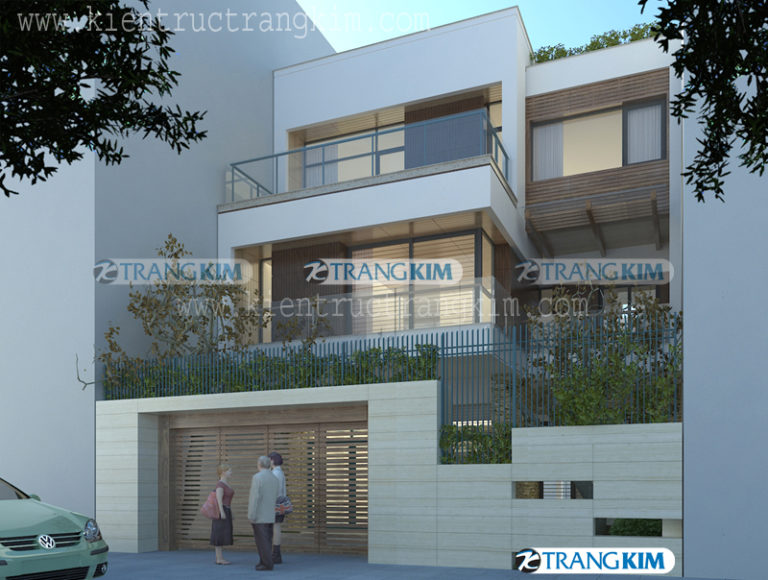 Một số hình ảnh tiêu biểu Thiết kế biệt thự đẹp của công ty Kiến trúc Trang Kim 1