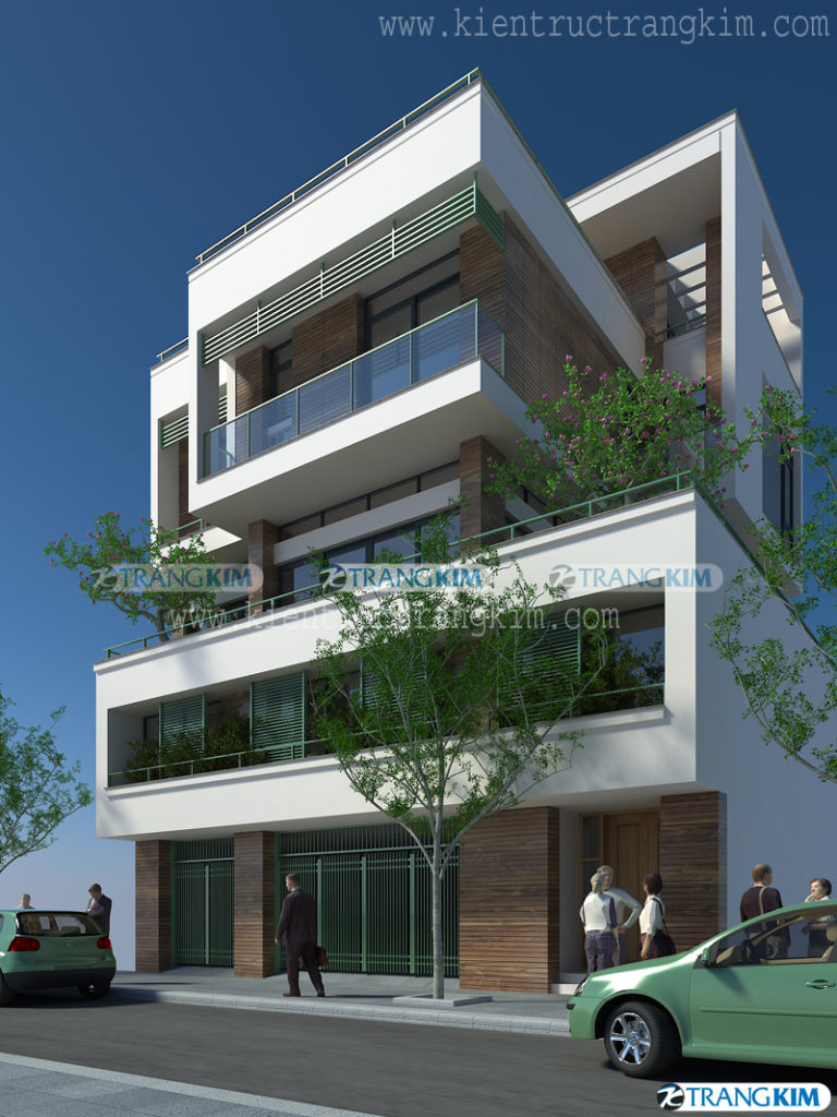 Một số hình ảnh tiêu biểu Thiết kế biệt thự đẹp của công ty Kiến trúc Trang Kim 5