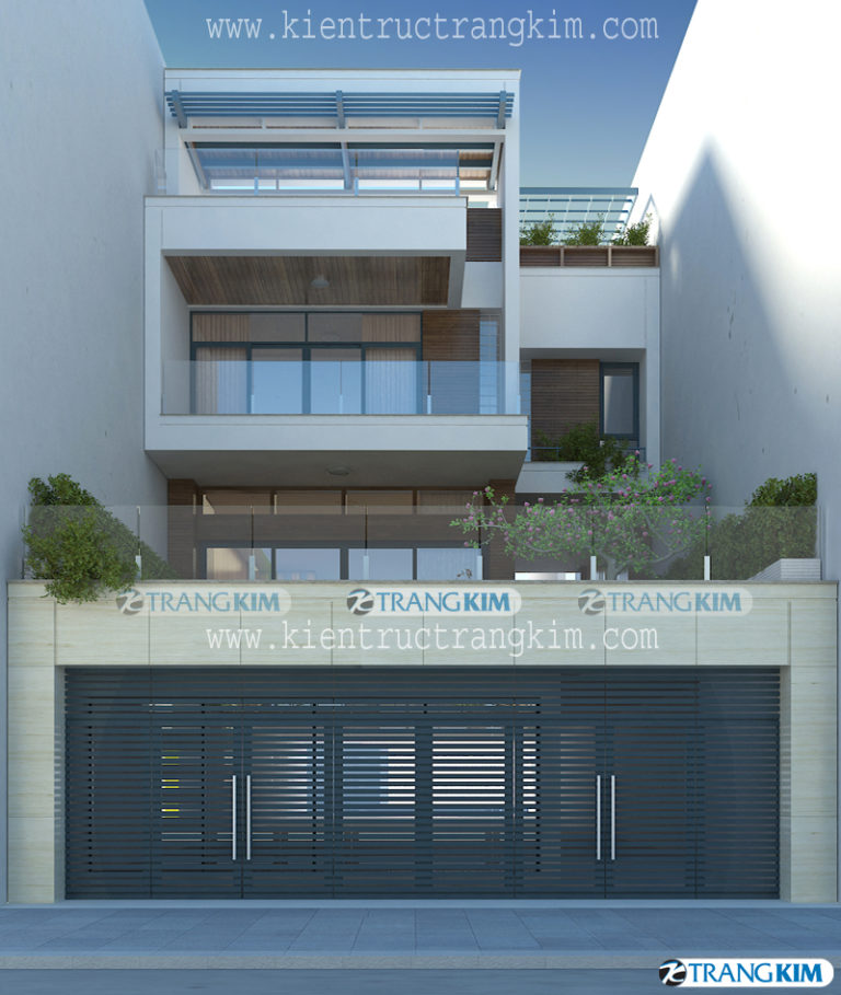 Một số hình ảnh tiêu biểu Thiết kế biệt thự đẹp của công ty Kiến trúc Trang Kim 2
