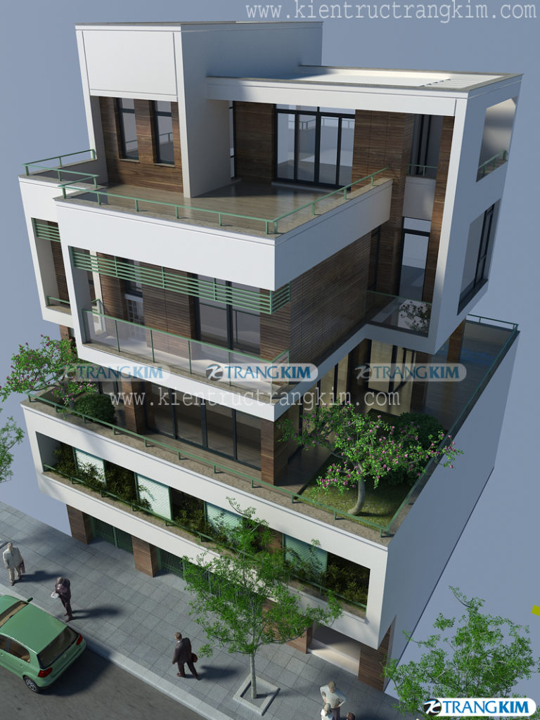 Một số hình ảnh tiêu biểu Thiết kế biệt thự đẹp của công ty Kiến trúc Trang Kim 6