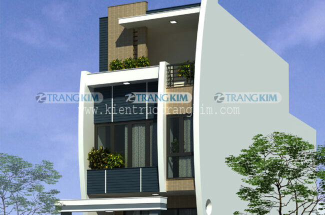 Mẫu nhà hiện đại, phá cách