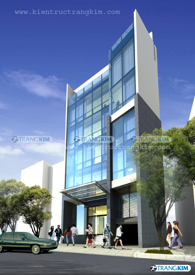 Mẫu Thiết kế kiến trúc văn phòng của công ty kiến trúc Trang Kim 2