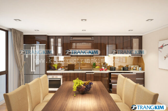 Thiết kế nội thất biệt thự hiện đại 3 tầng 1 tum – Anh Long – Hà Nội