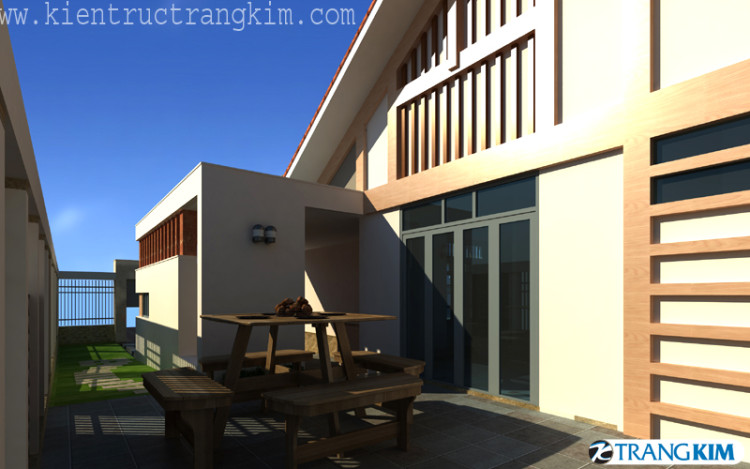 Một số hình ảnh thiết kế kiến trúc biệt thự 1 tầng - Chú Thành - Sơn La 6 Một số hình ảnh thiết kế kiến trúc biệt thự 1 tầng - Chú Thành - Sơn La 6