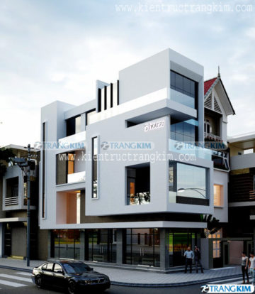 Thiết kế nhà ống 4 tầng hiện đại 1 Thiết kế nhà ống 4 tầng hiện đại 1