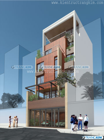 Thiết kế kiến trúc nhà ống hiện đại 5 tầng 1 tum – Anh Tài – Hà Nội 1 Thiết kế kiến trúc nhà ống hiện đại 5 tầng 1 tum – Anh Tài – Hà Nội 1