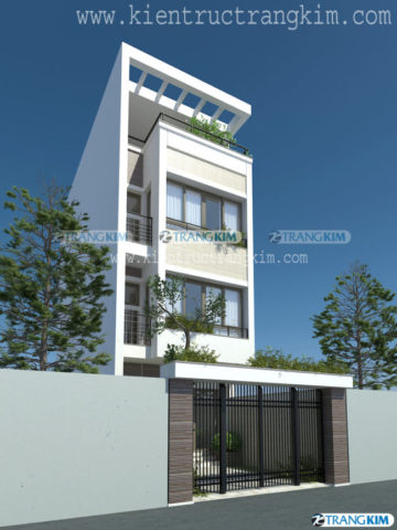 Thiết kế kiến trúc nhà ống 7 tầng – Hà Nội 1 Thiết kế kiến trúc nhà ống 7 tầng – Hà Nội 1