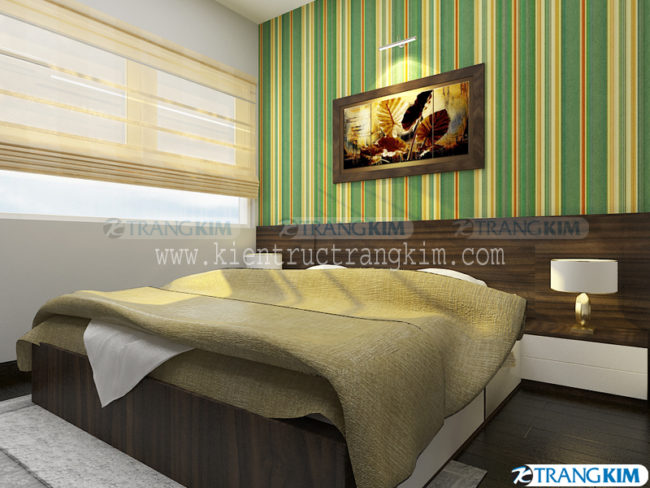 Hình ảnh phối cảnh thiết kế nội thất chung cư mini tại Hà Nội 8