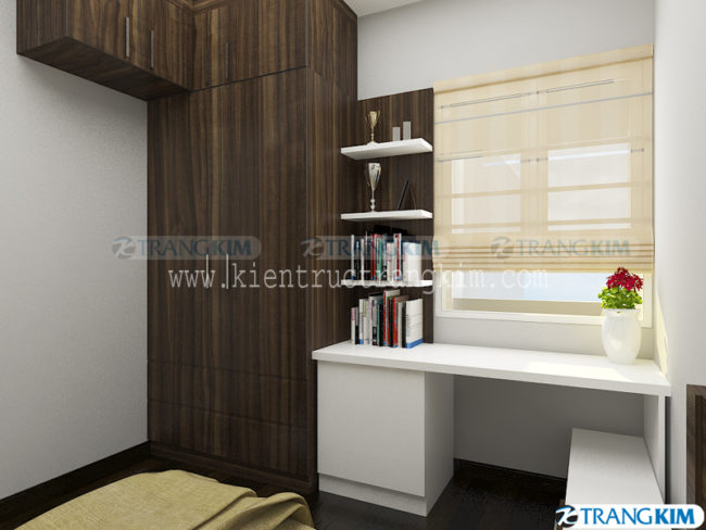 Hình ảnh phối cảnh thiết kế nội thất chung cư mini tại Hà Nội 11
