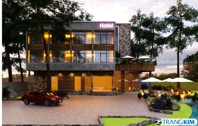 Một số hình ảnh phối cảnh kiến trúc công trình 3