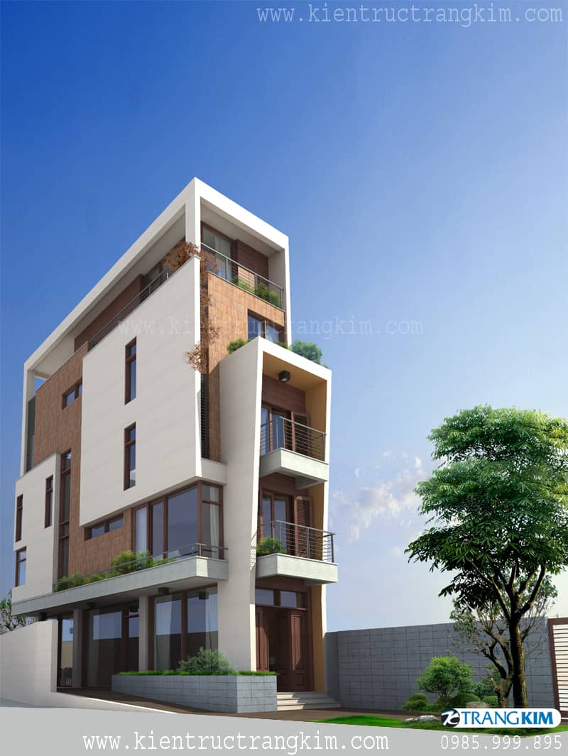 Hình ảnh phối cảnh thiết kế nhà ống 2 mặt tiền 2 Hình ảnh phối cảnh thiết kế nhà ống 2 mặt tiền 2