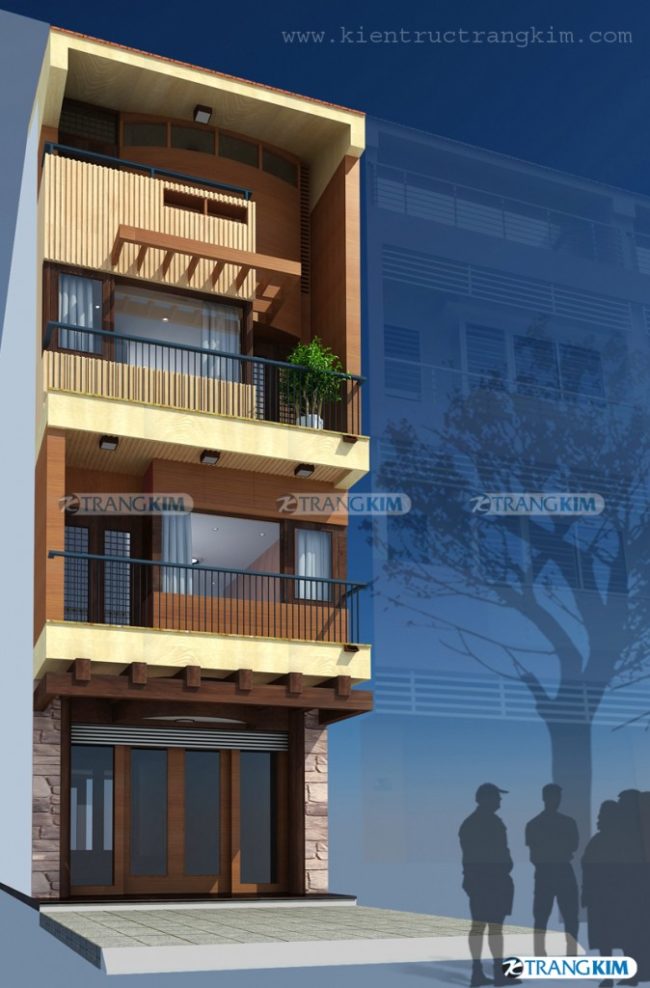 Một số hình ảnh tham khảo kiến trúc nhà ống 4 tầng 4 Một số hình ảnh tham khảo kiến trúc nhà ống 4 tầng 4